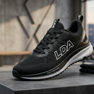 LDA Branded Sports Shoe - Black